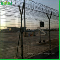 airport welded wire mesh pvc coated garden fence